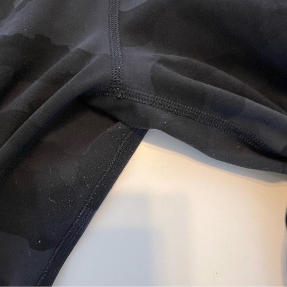 Lululemon Camo Align Jogger 12 Womens Black Grey Pants Relaxed Legging Incognito - Picture 13 of 15
